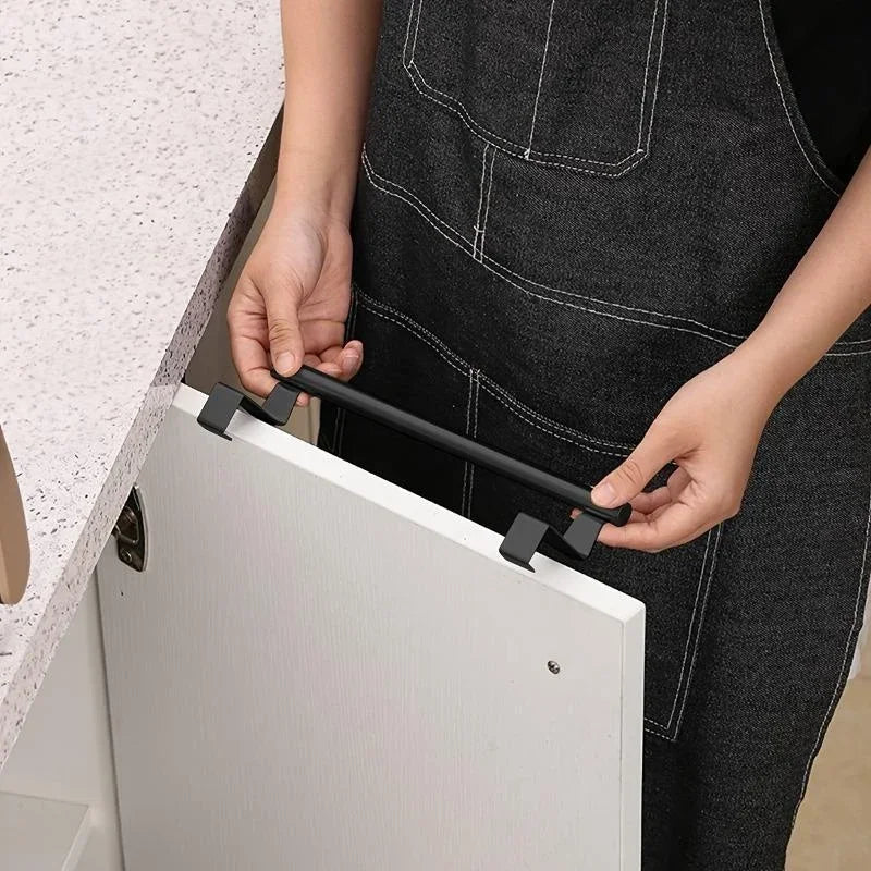 Over-Cabinet Stainless Steel Towel Rack - 3