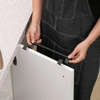 Over-Cabinet Stainless Steel Towel Rack