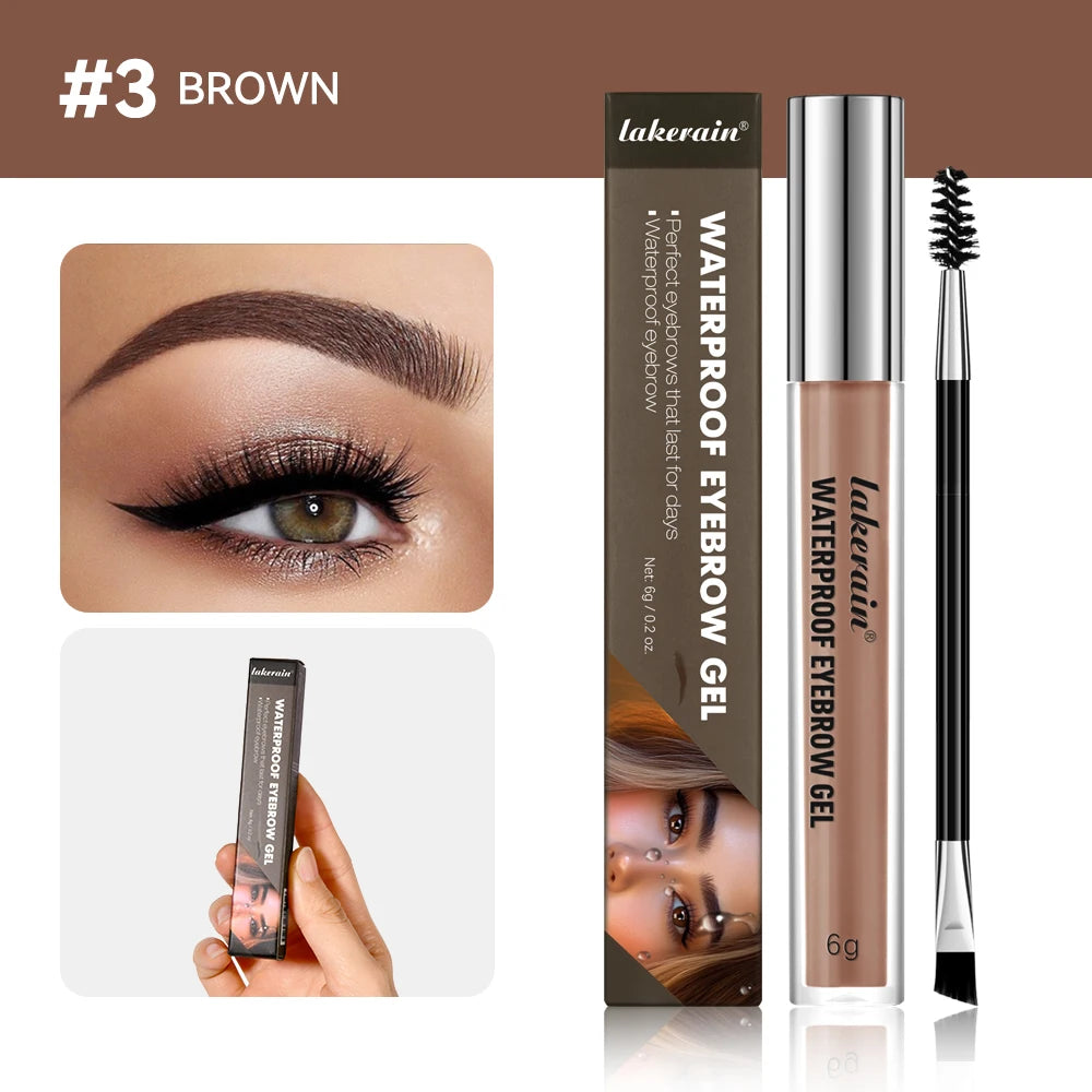 Long-Lasting Waterproof Eyebrow Gel Makeup Set