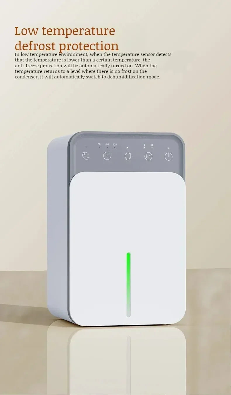 Compact Portable Dehumidifier for Bedroom and Office