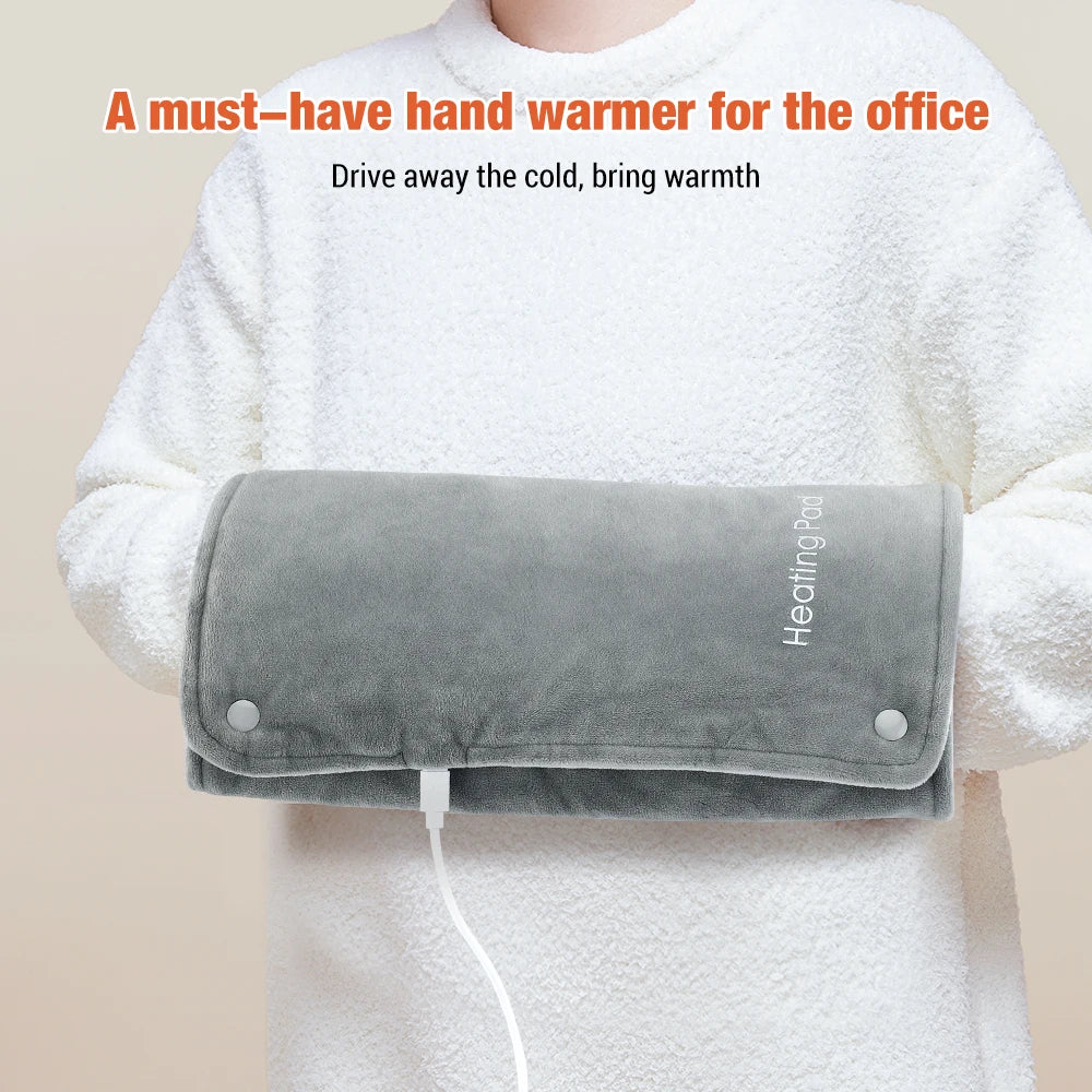 USB Graphene Heated Hand Warmer and Desk Pad