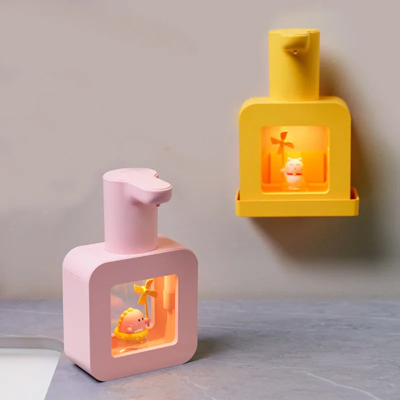 Automatic Touchless Soap Dispenser with Cute Pet Design