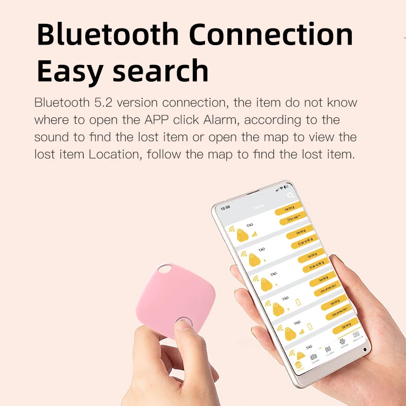 Smart Bluetooth Anti-Lost Item Tracker for Keys, Wallet, and Bags - 2