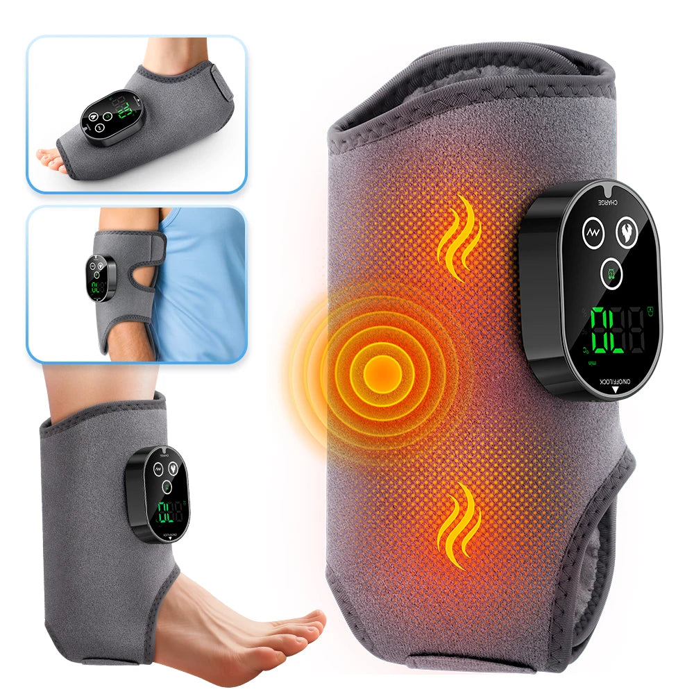 Heated Vibration Ankle and Calf Massager