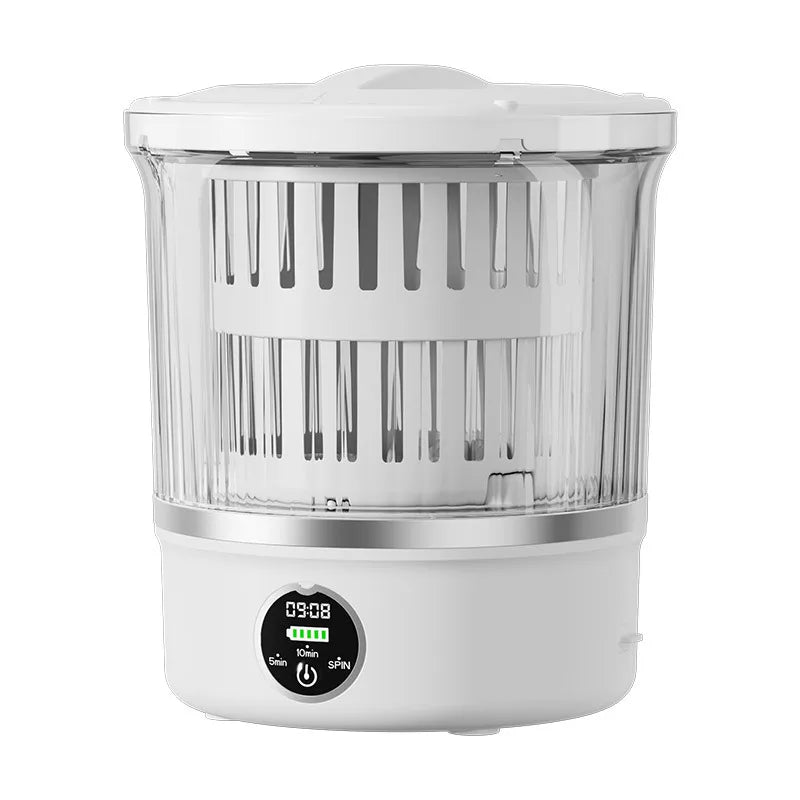 Portable Mini Washing Machine for Underwear and Socks - 6
