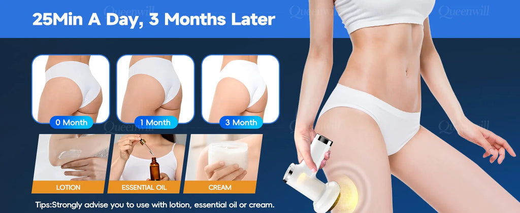 Portable Deep Tissue Body Shaping Massager for Muscle Recovery