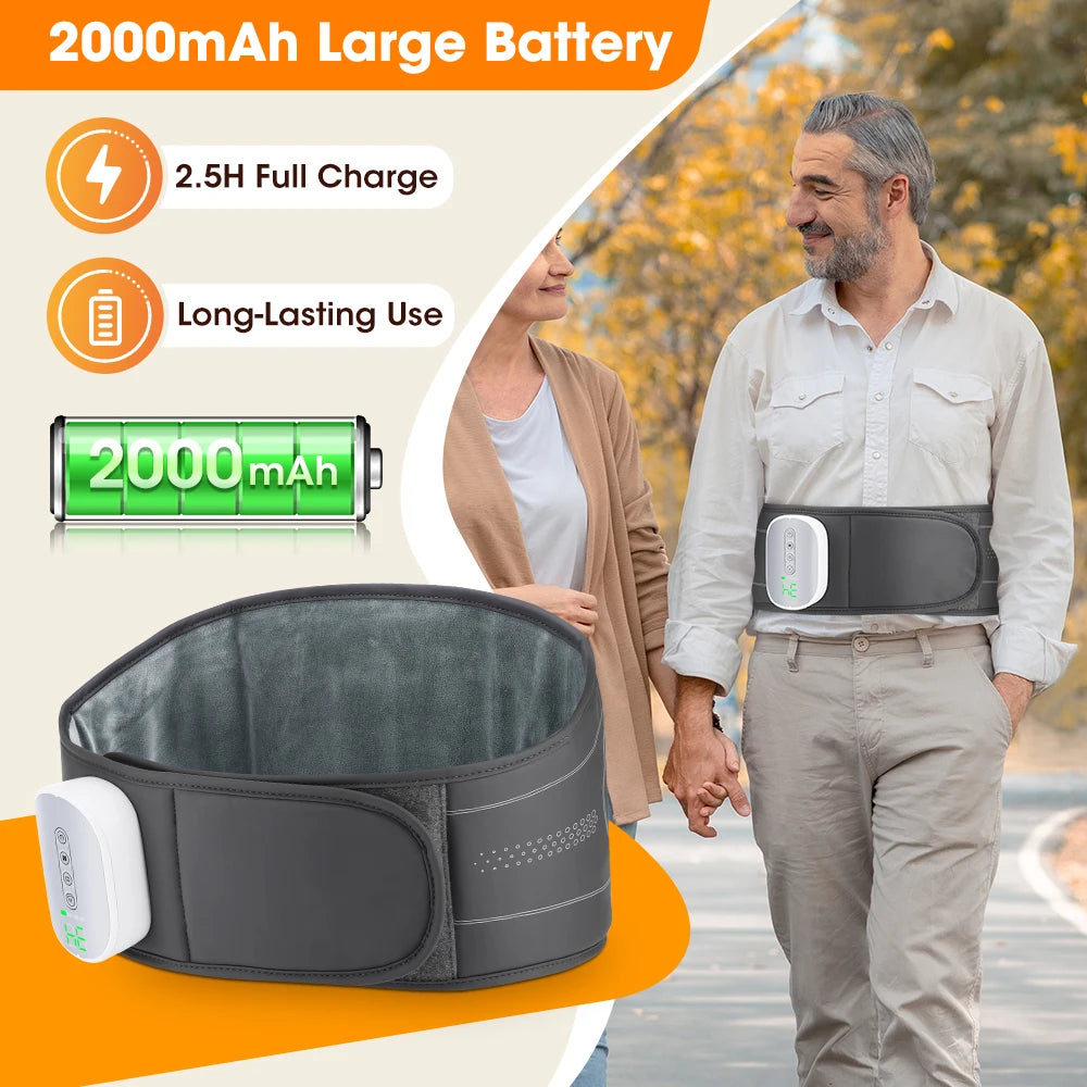 Heated Air Compression Back Massager Belt