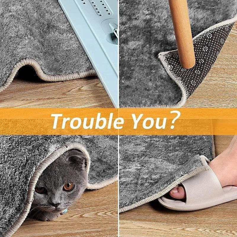 Anti-Slip Washable Rug Gripper Pads for Carpets - 8