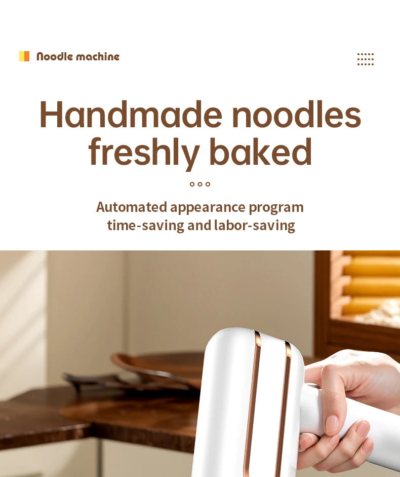 Portable Electric Cordless Noodle Maker - 19