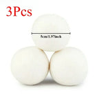 Reusable Wool Dryer Balls for Natural Fabric Softening