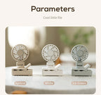 Portable USB Rechargeable Clip-On Cooling Fan