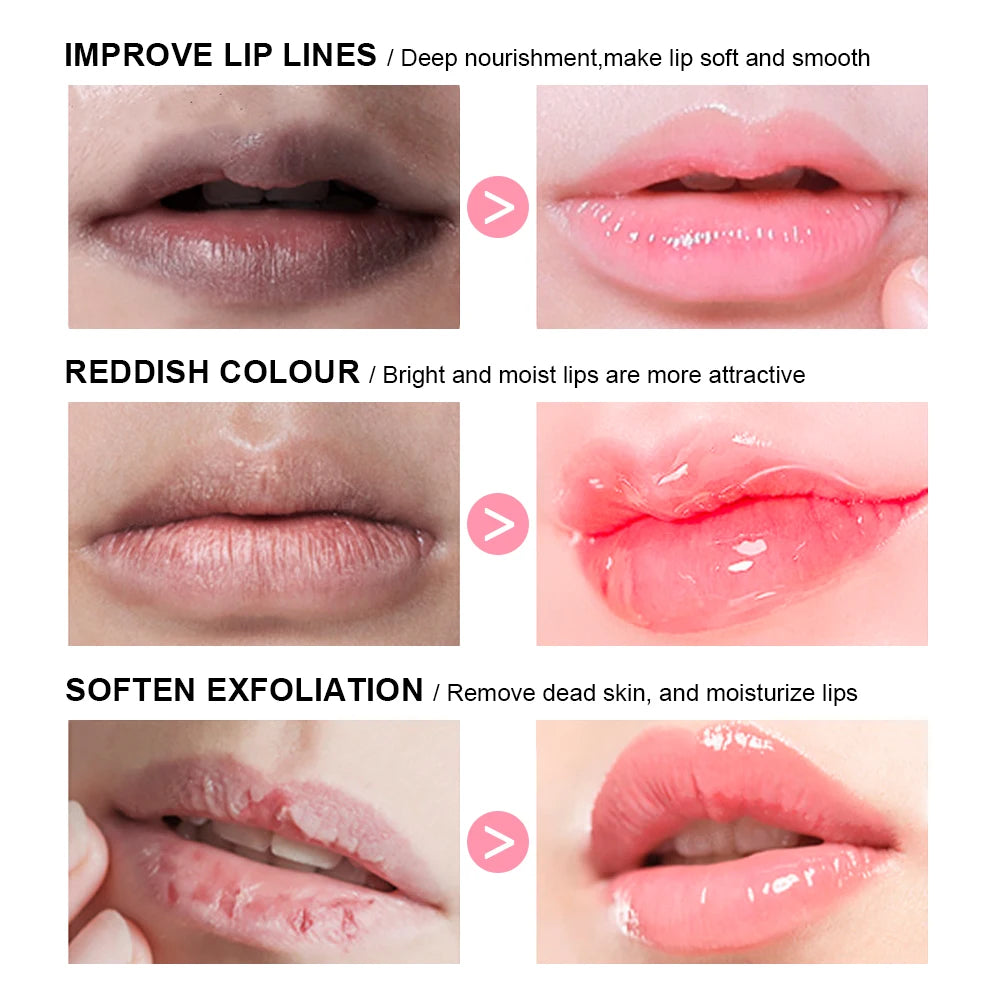 Moisturizing Lip Balm and Sleeping Mask Care Set - 3