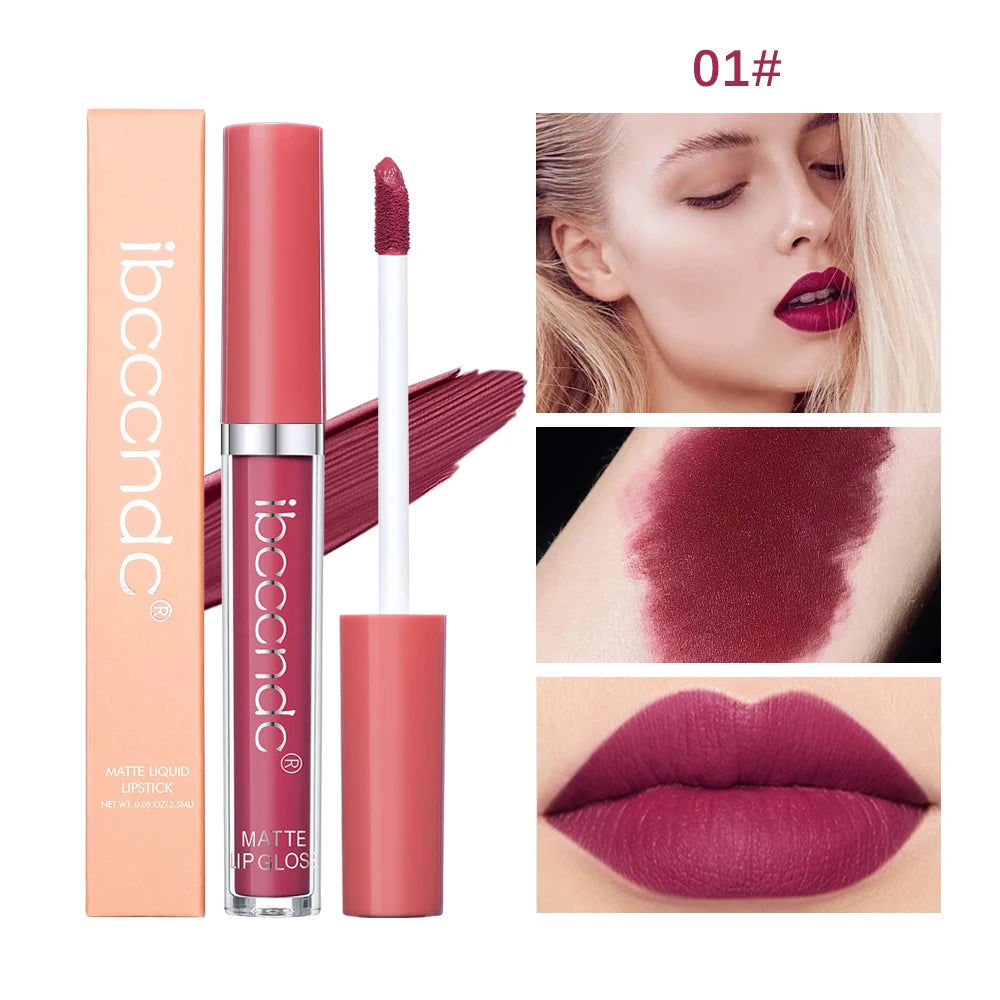 Waterproof Matte Liquid Lipstick - 5
