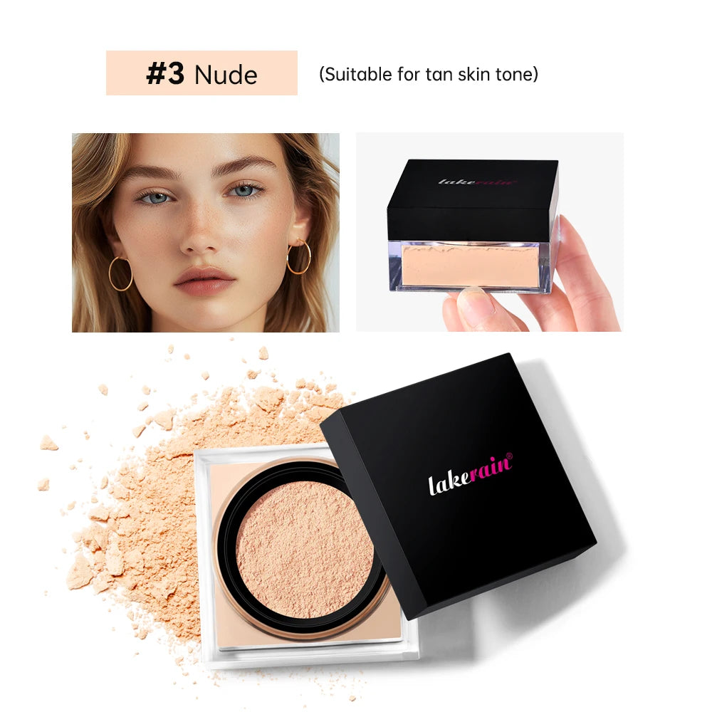 Matte Loose Baking and Setting Powder for Oil Control