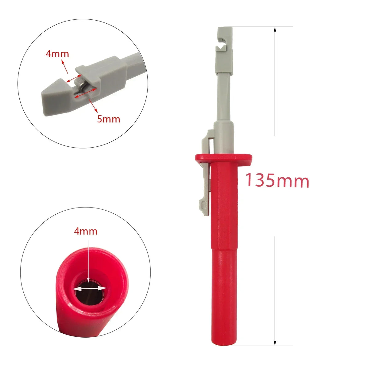 Insulation Piercing Test Probe Clip for Automotive Circuit Testing