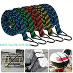 Heavy-Duty Elastic Bungee Cord with Metal Hooks for Cargo