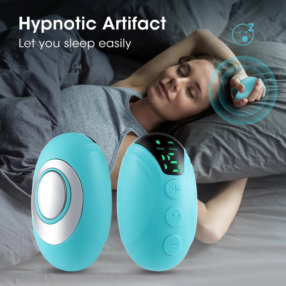 Handheld Microcurrent Sleep Aid Device for Insomnia and Anxiety