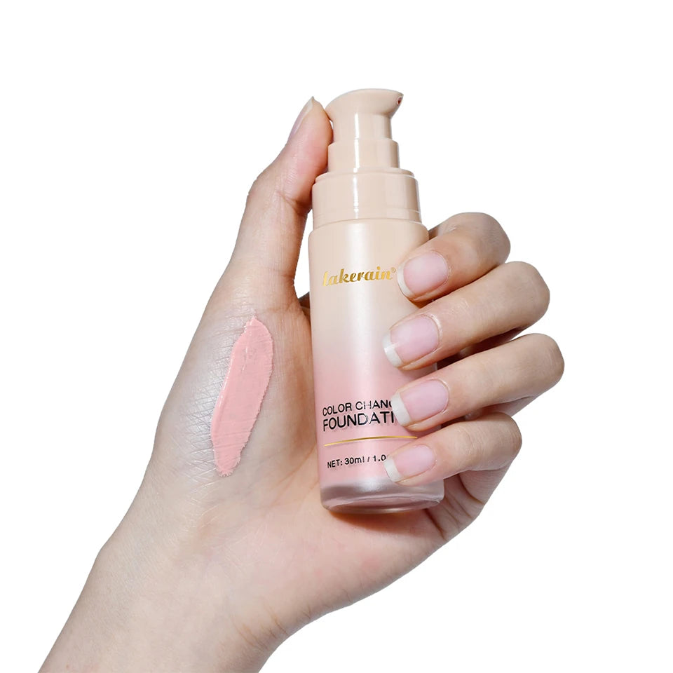 Color-Changing Liquid Foundation for Flawless Radiant Skin