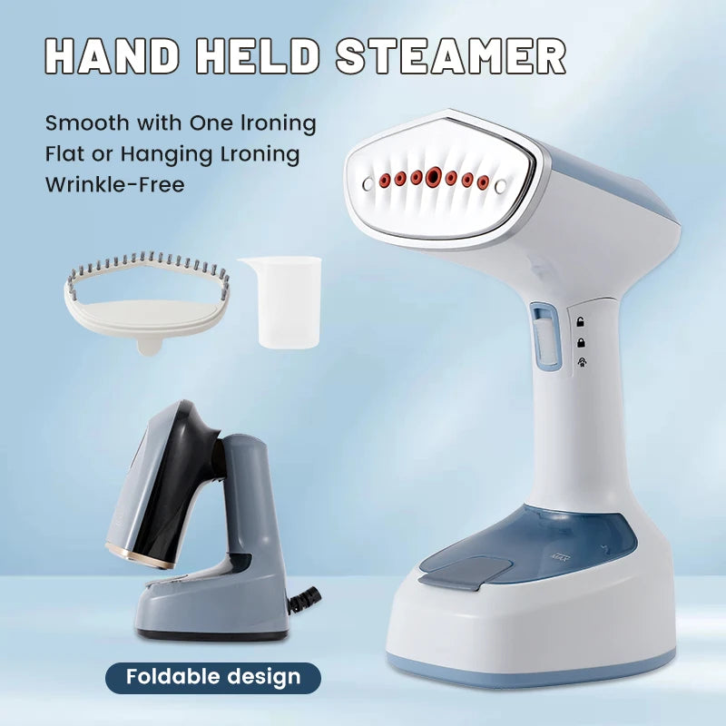 Portable 1500W Handheld Garment Steamer for Clothes - 2