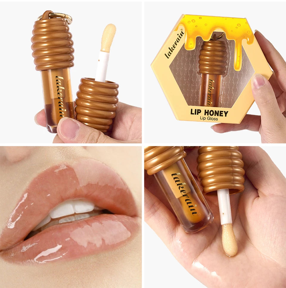 Honey and Chocolate Moisturizing Lip Gloss Duo Set - 19