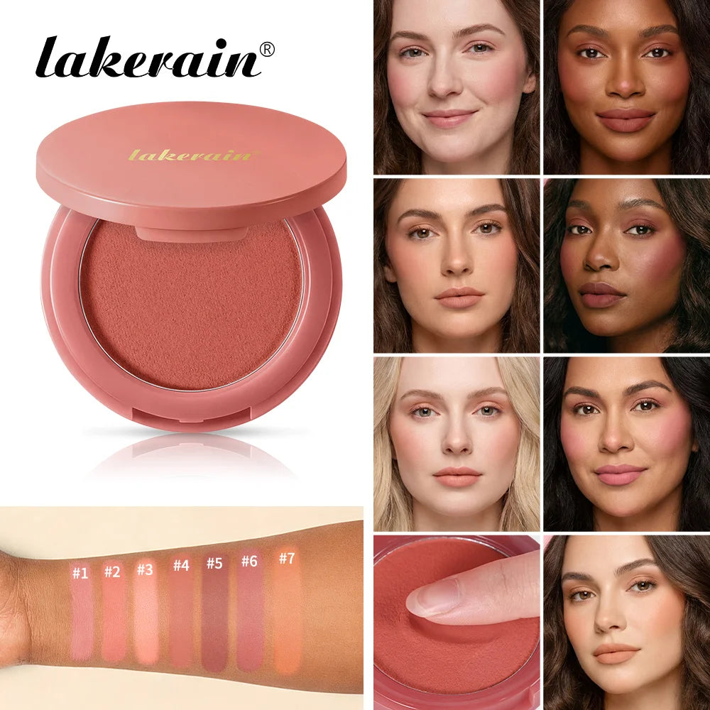 Matte Cream to Powder Bouncy Blush for Natural Flush - 1
