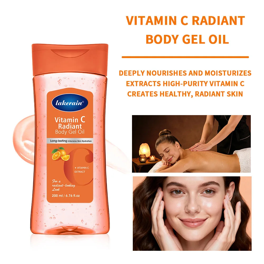 Radiant Body Gel Oil for Deep Hydration and Glowing Skin