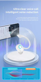 Wireless Ear-Hook Bluetooth Headset for Sports and Business