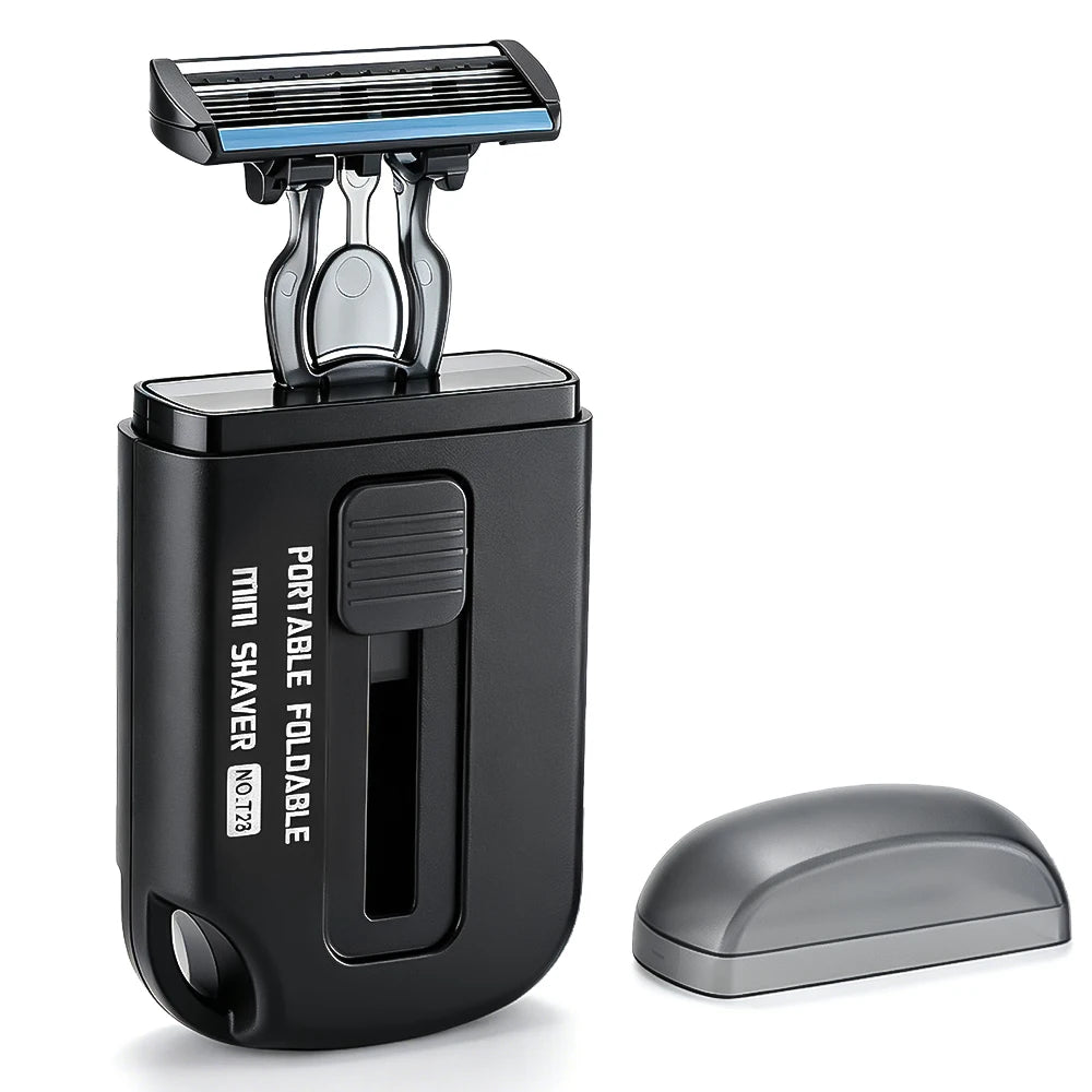 Portable Retractable Manual Razor for Men