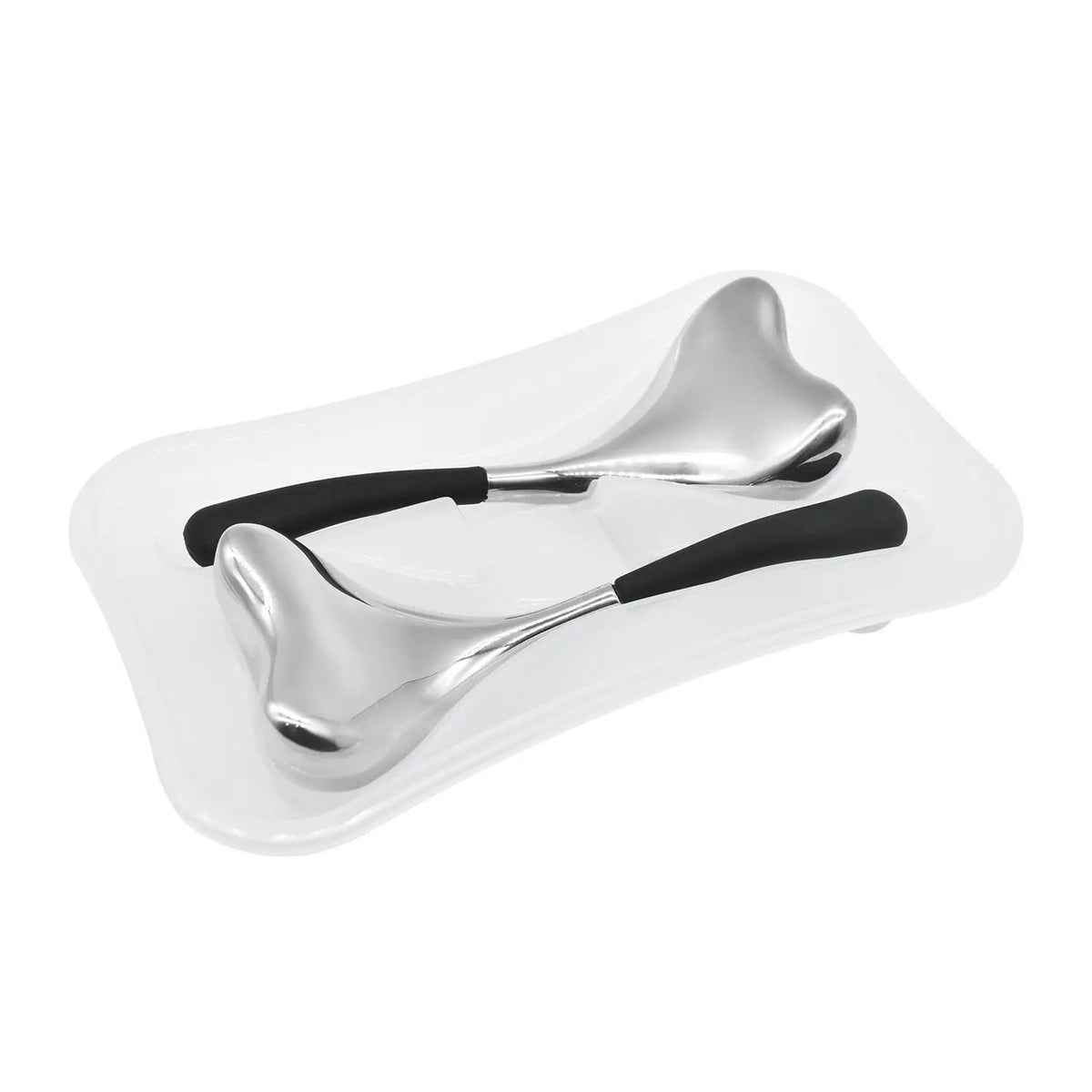 2-in-1 Stainless Steel Cooling Facial Ice Globes for Skin Tightening