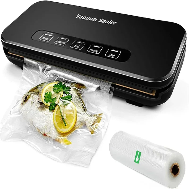 Automatic Food Vacuum Sealer Machine for Fresh Food Storage