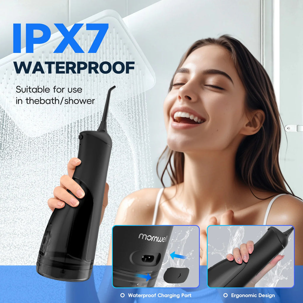 Portable Electric Cordless Water Flosser for Teeth Cleaning