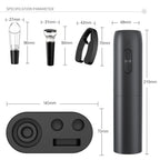 Automatic Rechargeable Electric Wine Bottle Opener Set