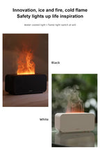 Flame Effect Aroma Diffuser and Essential Oil Humidifier