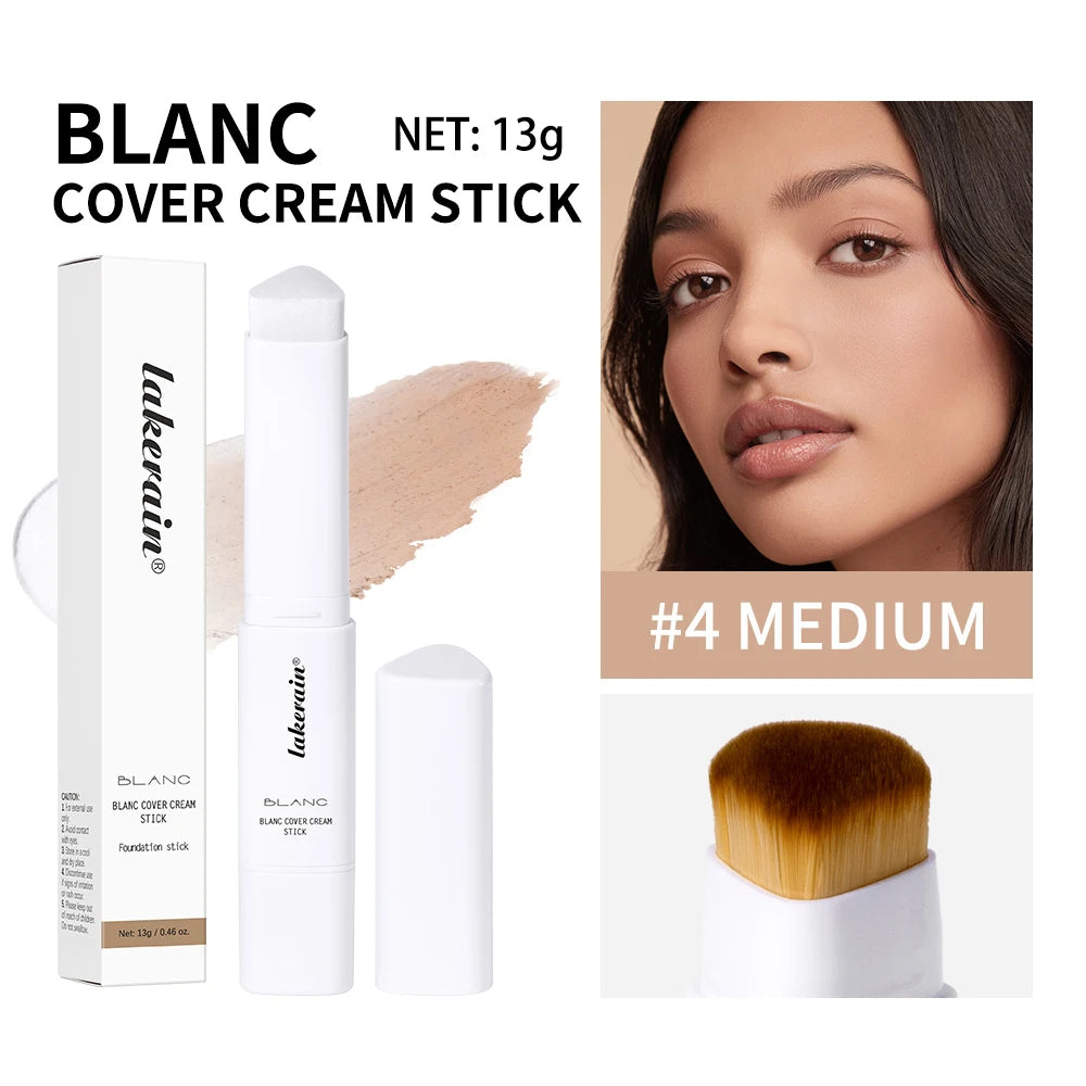Color-Changing Foundation Stick with Built-in Blending Brush - 28