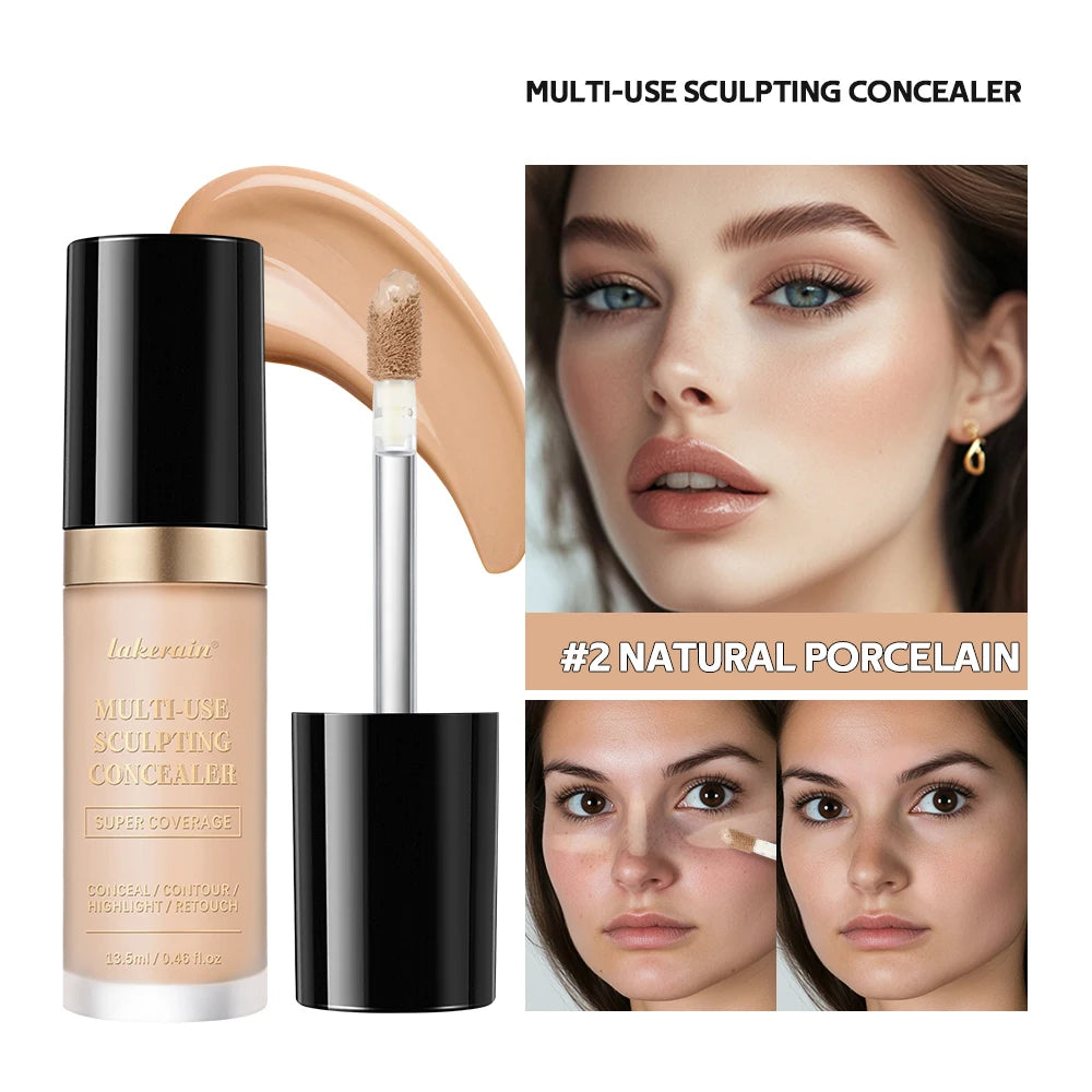 Multi-Use Waterproof Matte Concealer and Sculpting Foundation