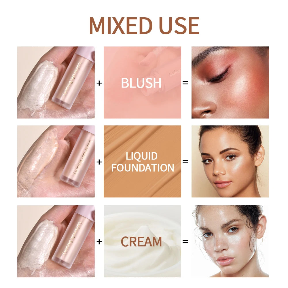 Liquid Highlighter for Radiant Glow and Natural Skin Brightening
