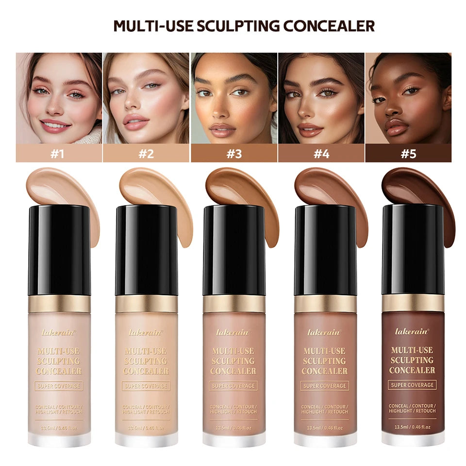 Multi-Use Waterproof Matte Concealer and Sculpting Foundation