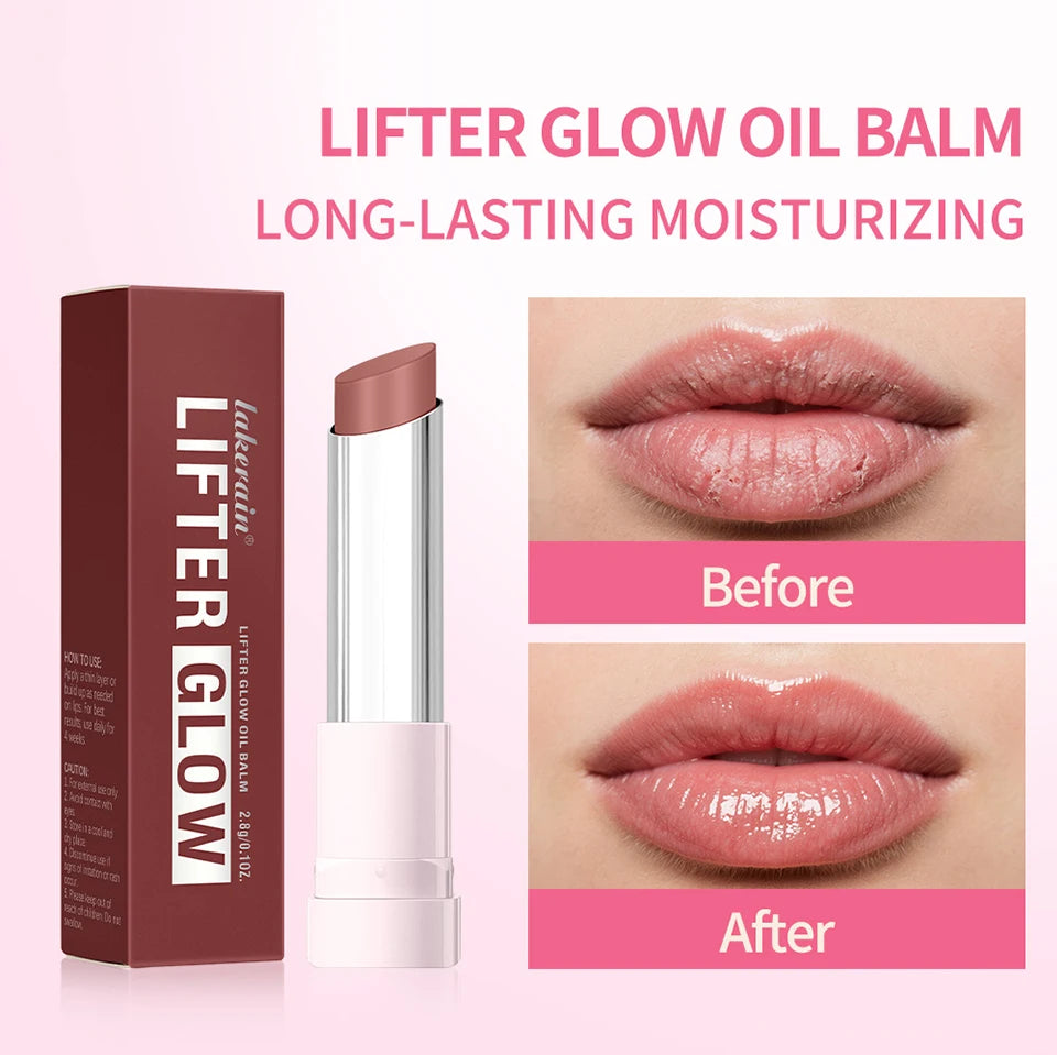Hydrating Glow Lip Balm for Glossy Plump Lips
