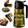 2-in-1 Dual Action Olive Oil Spray and Pour Dispenser