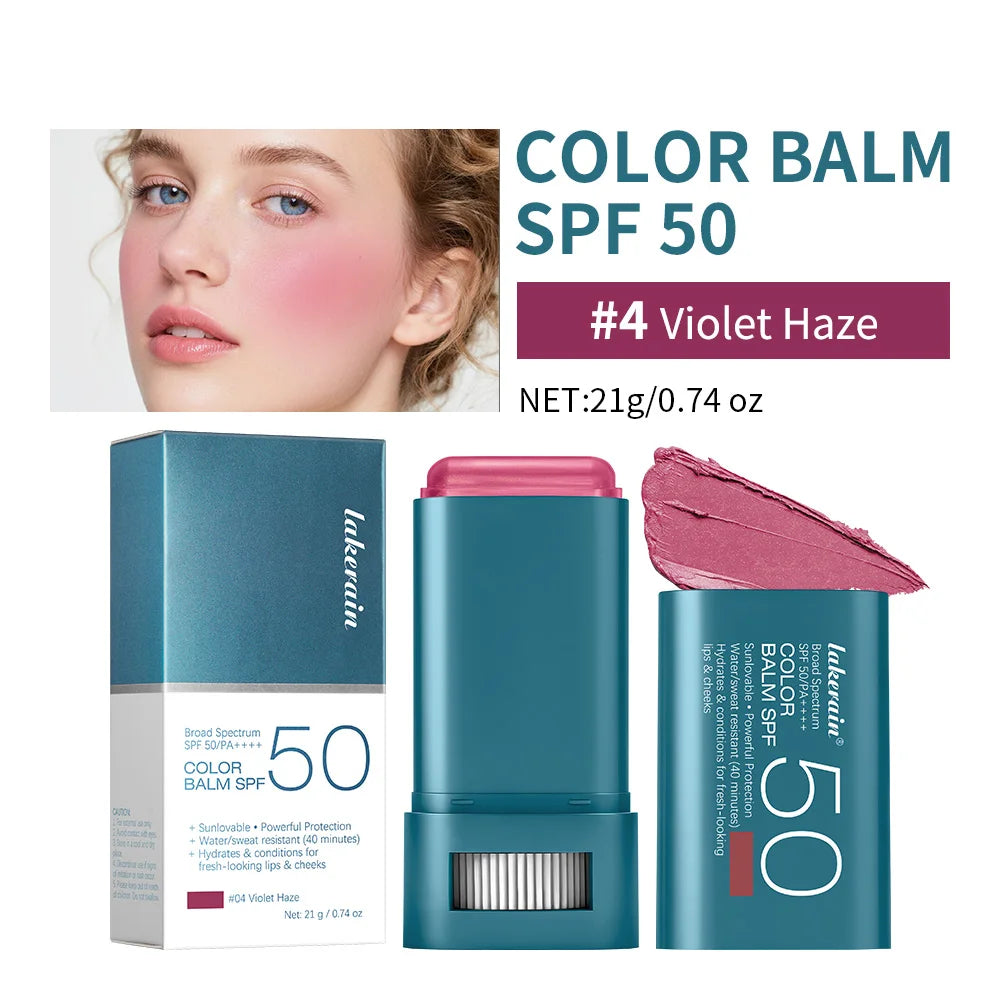 Hydrating SPF 50 Tinted Sunscreen Blush Stick - 25