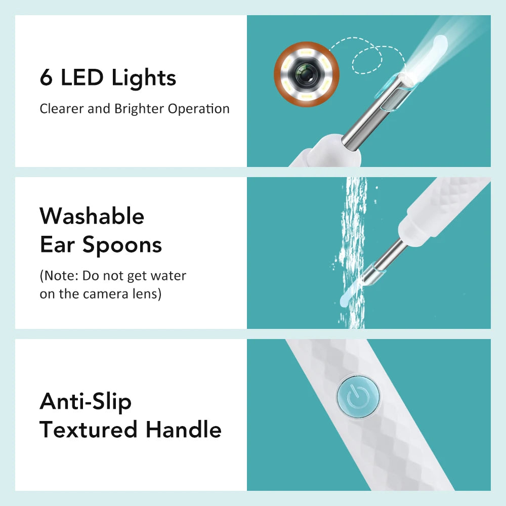 Visual Ear Wax Removal Tool with HD Camera - 11