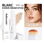 Color-Changing Foundation Stick with Built-in Brush