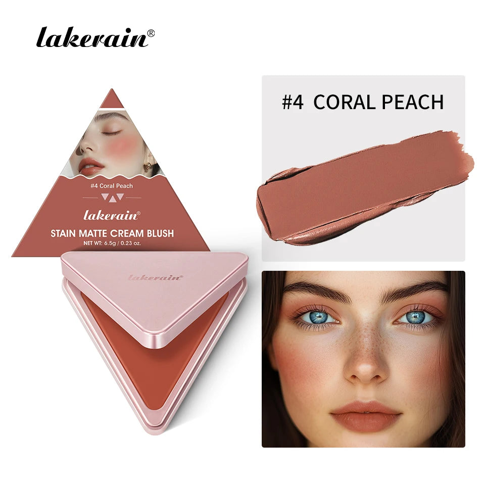 2-in-1 Cream and Powder Blush Palette for Radiant Glow