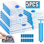 Vacuum Compression Storage Bags for Clothes and Bedding