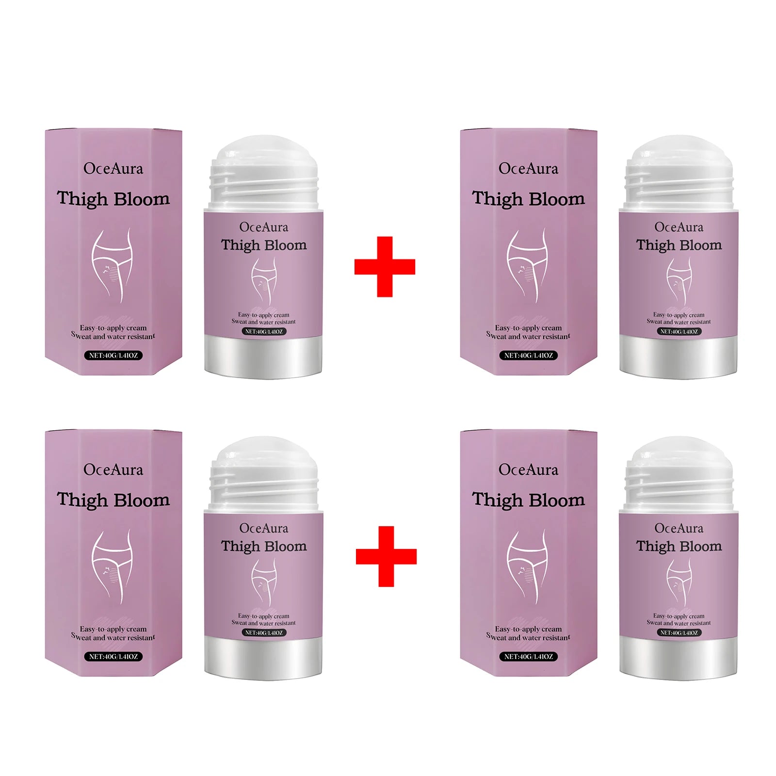 Anti-Chafe Thigh Balm Stick for Friction Prevention - 16