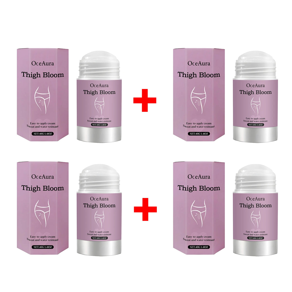 Anti-Chafe Thigh Balm Stick for Friction Prevention