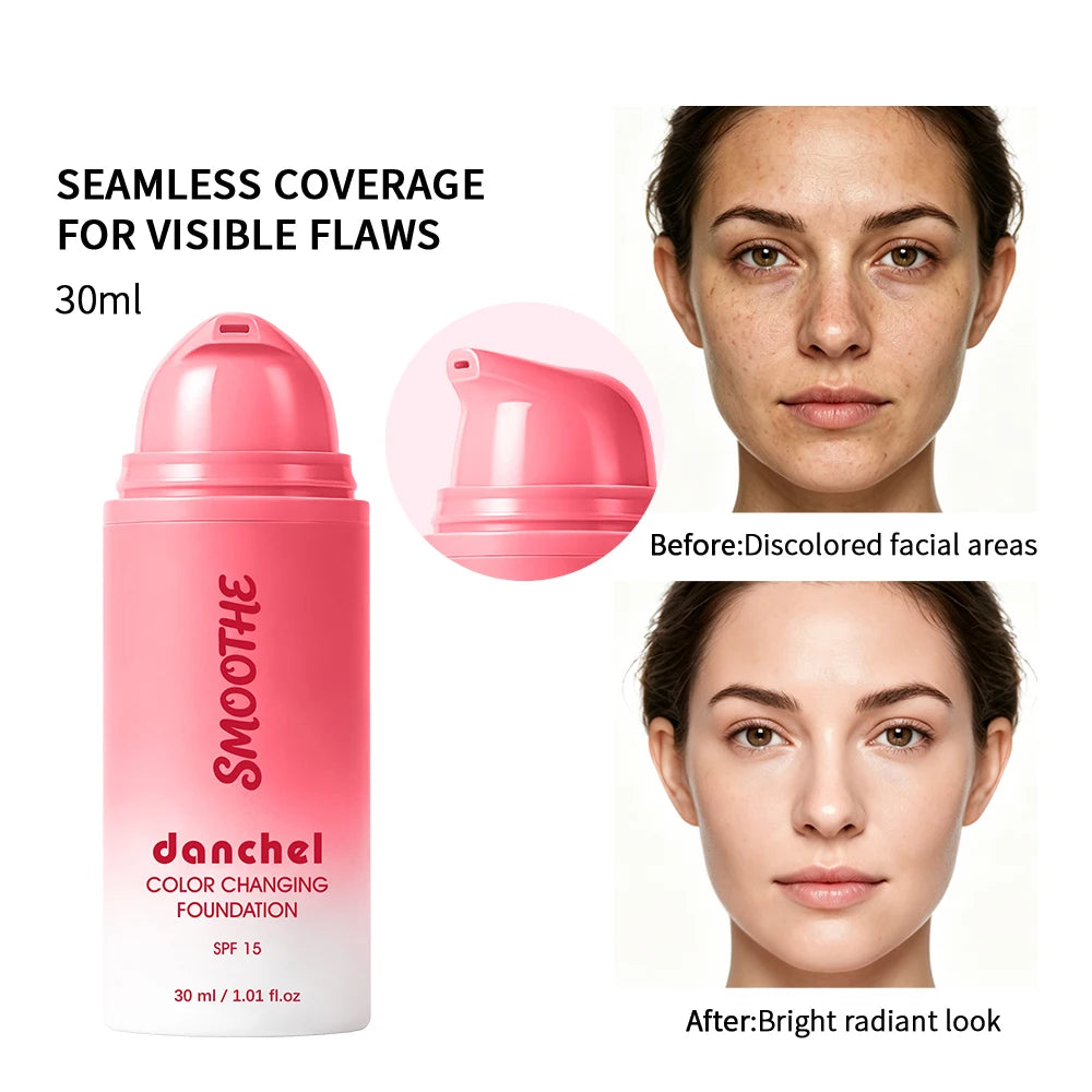 Color Changing Foundation for Flawless Skin Coverage