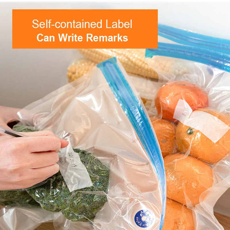 Reusable Vacuum Food Storage Bags for Kitchen