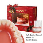 Instant Smile Cosmetic Dentures for Upper and Lower Teeth