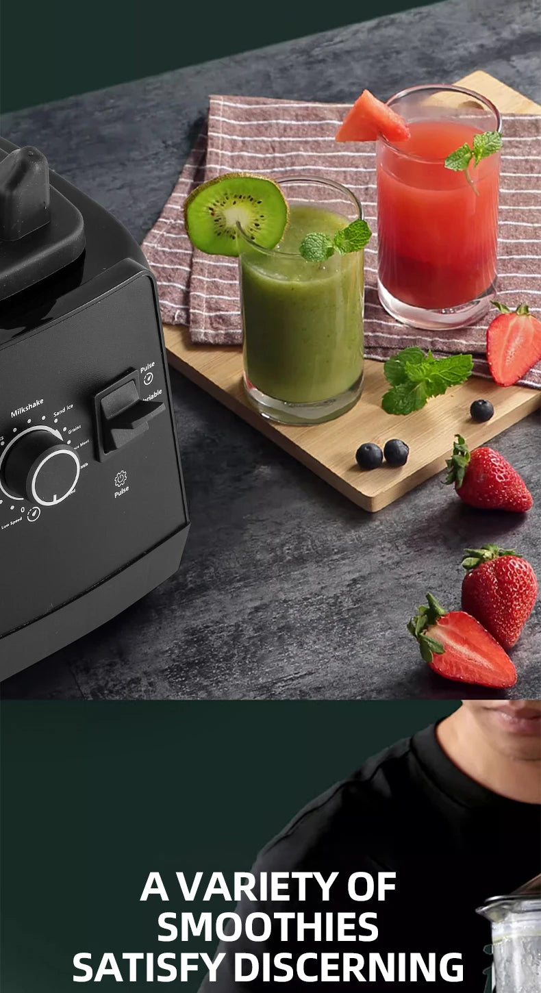 Professional High-Speed Commercial Kitchen Blender